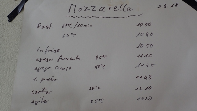 so macht man also Mozzarella